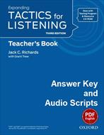 پاسخ ویرایش سوم کتاب Expanding Tactics for Listening